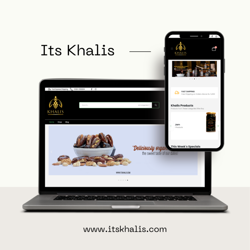 Its Khalis - Desktop and Mobile Image