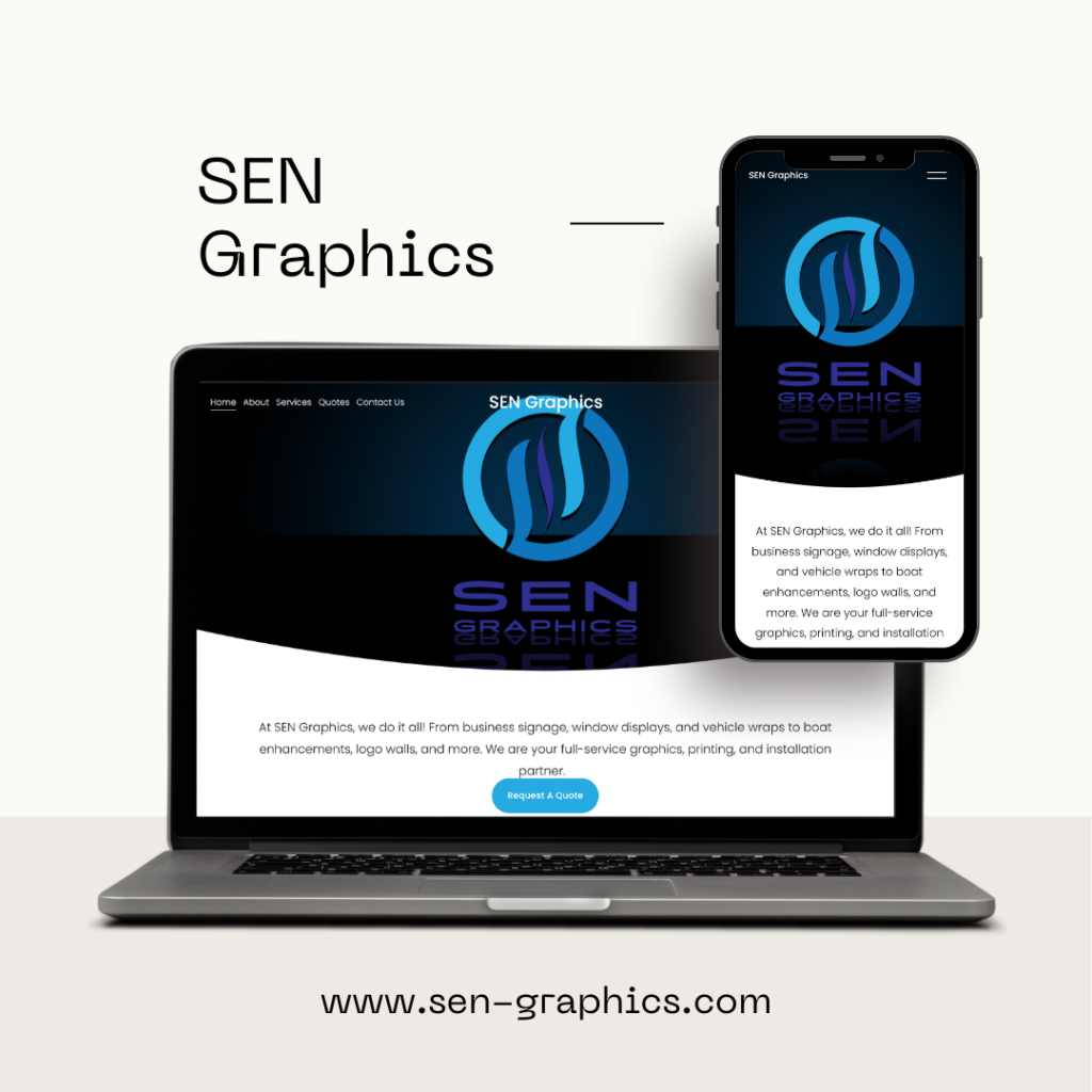 SEN Graphics - Desktop and Mobile Image